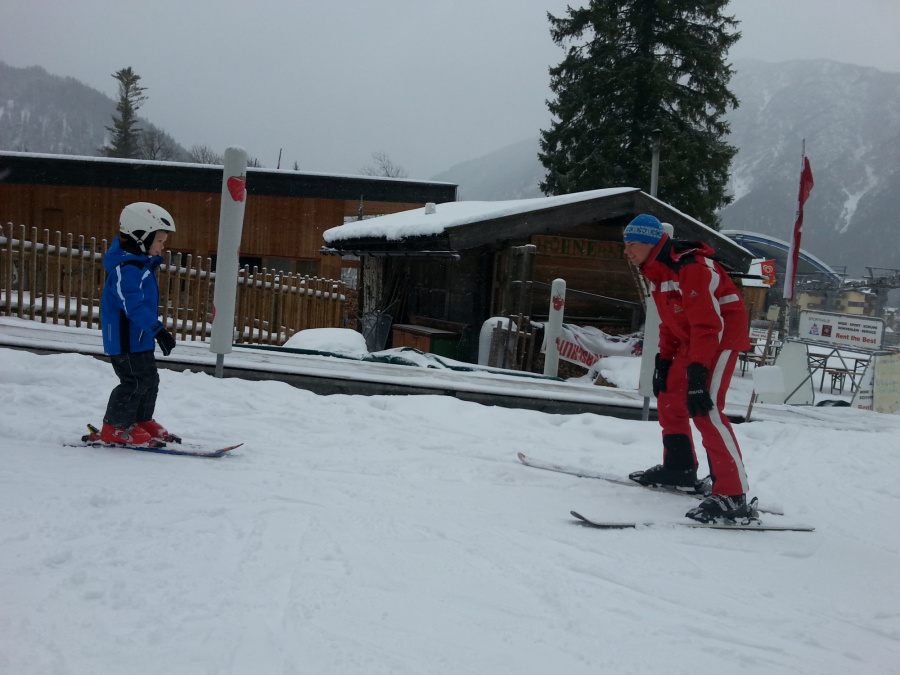 Skifahren lernen mit dem Privatlehrer